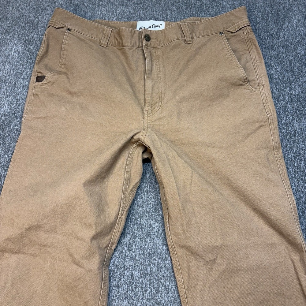 Duck Camp Outdoor Tracker Pants Mens 40T 40X31 Hunting Hiking Cordura Canvas